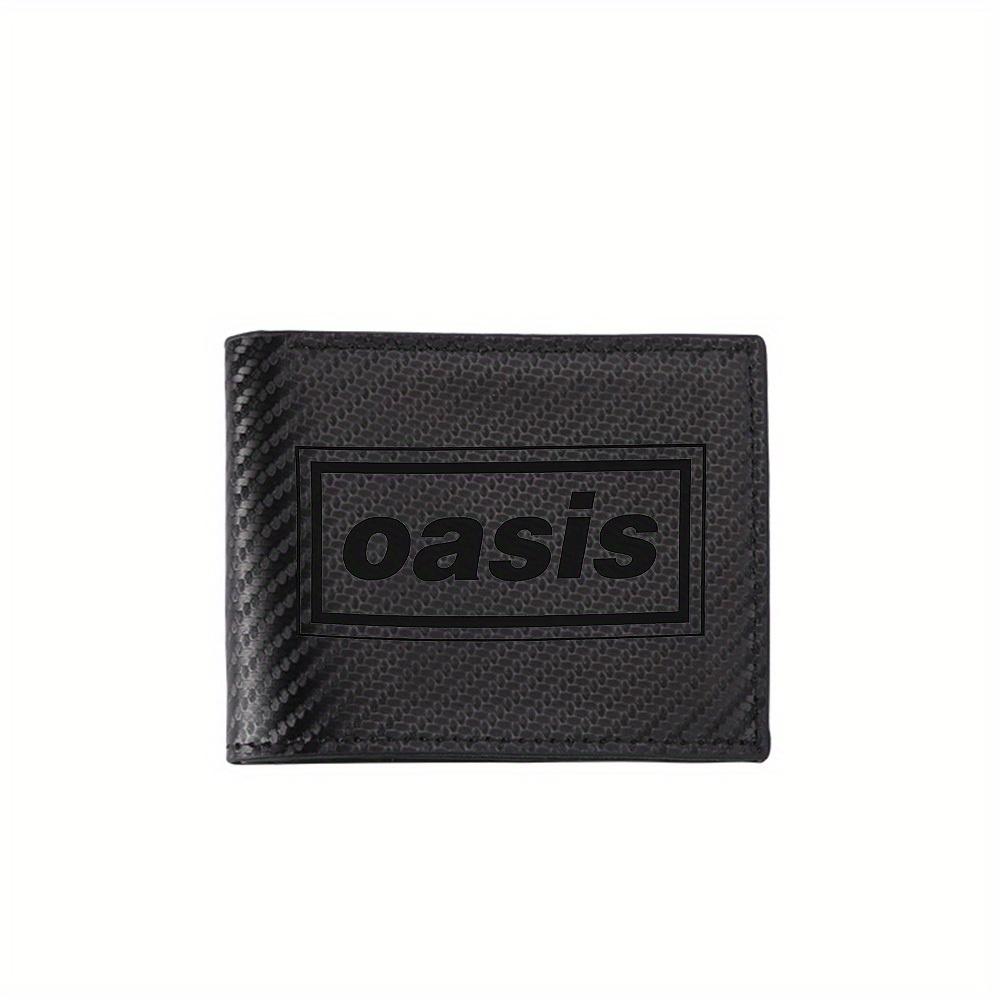 Interior Design Name Card - Oasis – portefeuilles rectangulaires pour hommes,