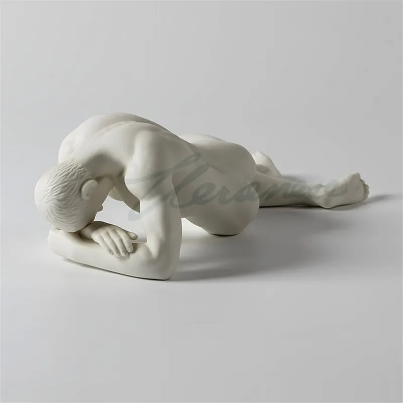 Interior Design Apartment - Statue en céramique d'art moderne abstraite,