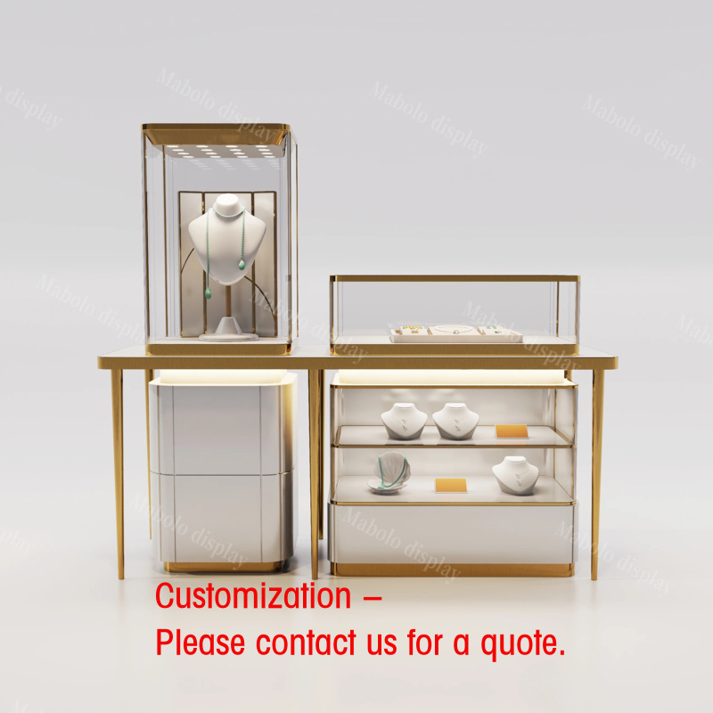 Interior Design News - Vitrine de présentation de bijoux sur