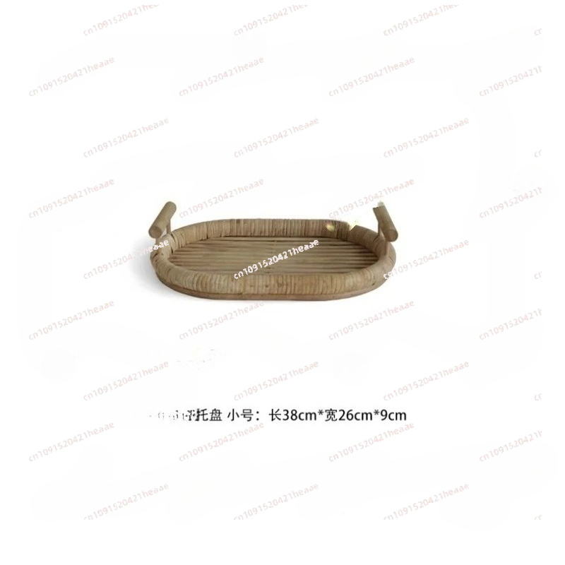 Plateau en rotin avec poignées - Rattan Tray Handle avis et prix