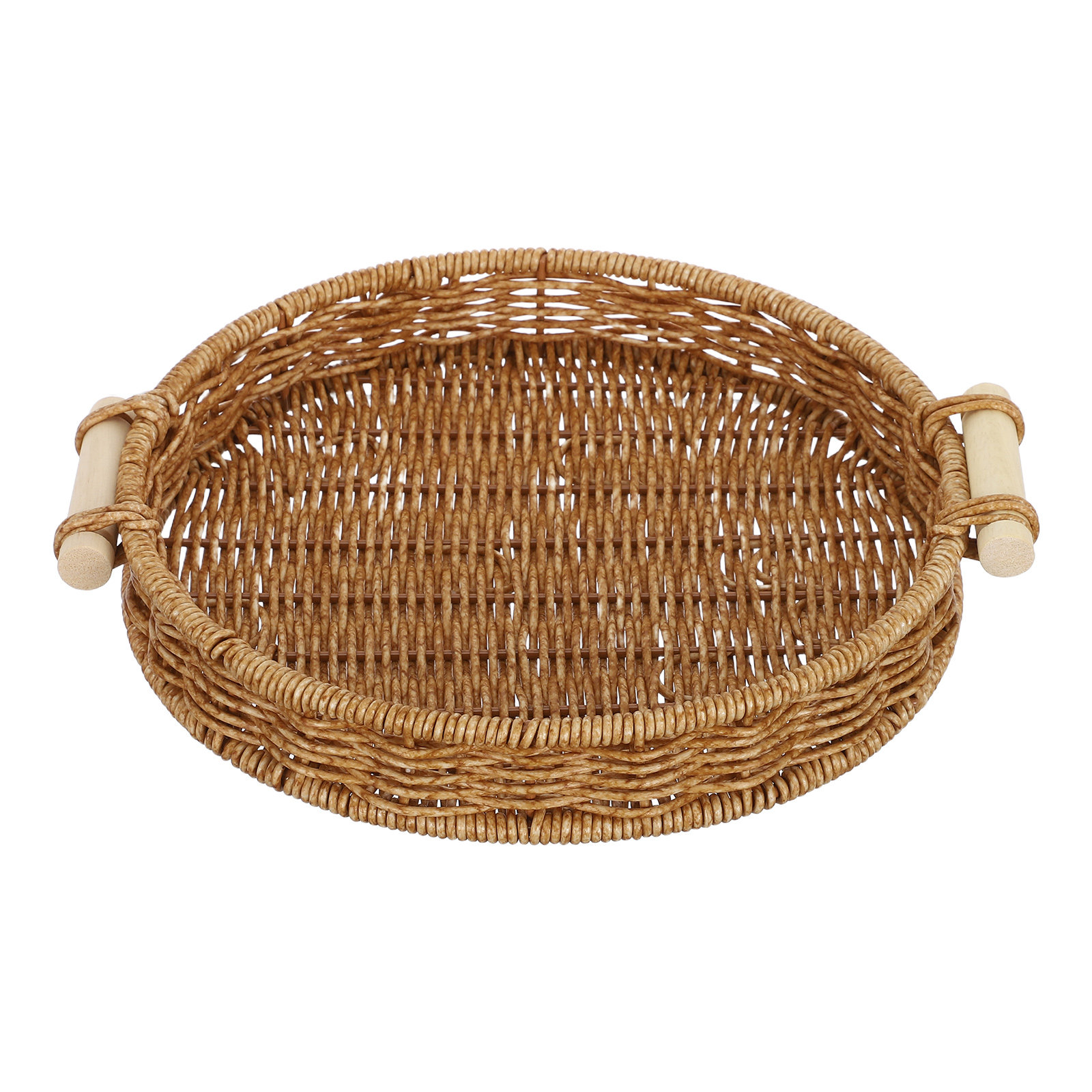 Panier à pain en rotin imitati - Rattan Tray Handle avis et prix