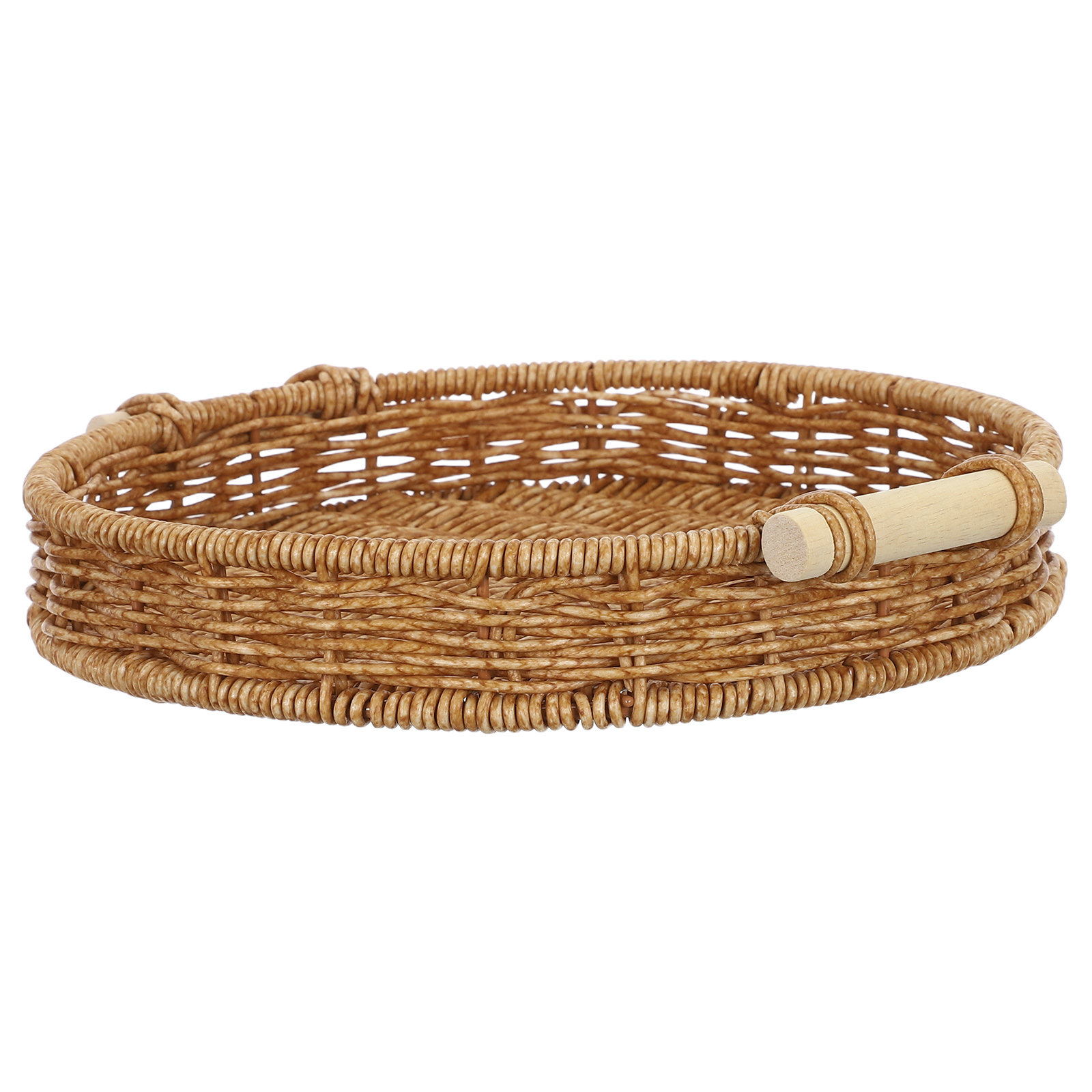 Panier à pain en rotin imitati - Rattan Tray Handle avis et prix
