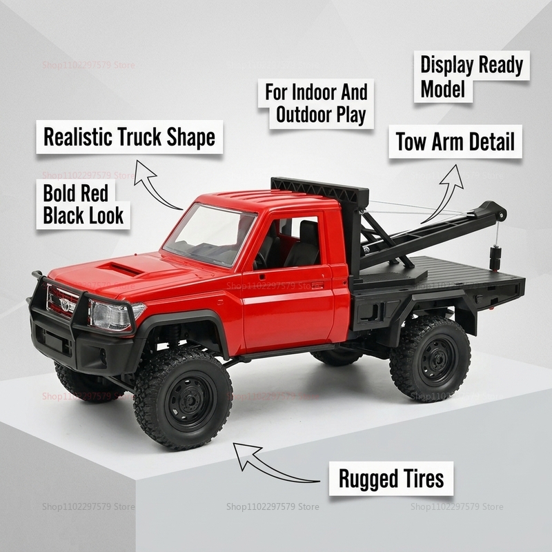 Camion tout-terrain RC Rock Cr - Interior Design Experience avis et prix