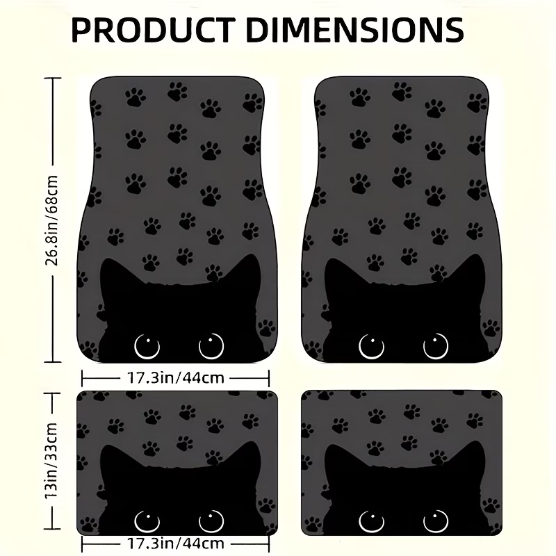Tapis de sol de voiture 4 pièc - Interior Design Experience avis et prix