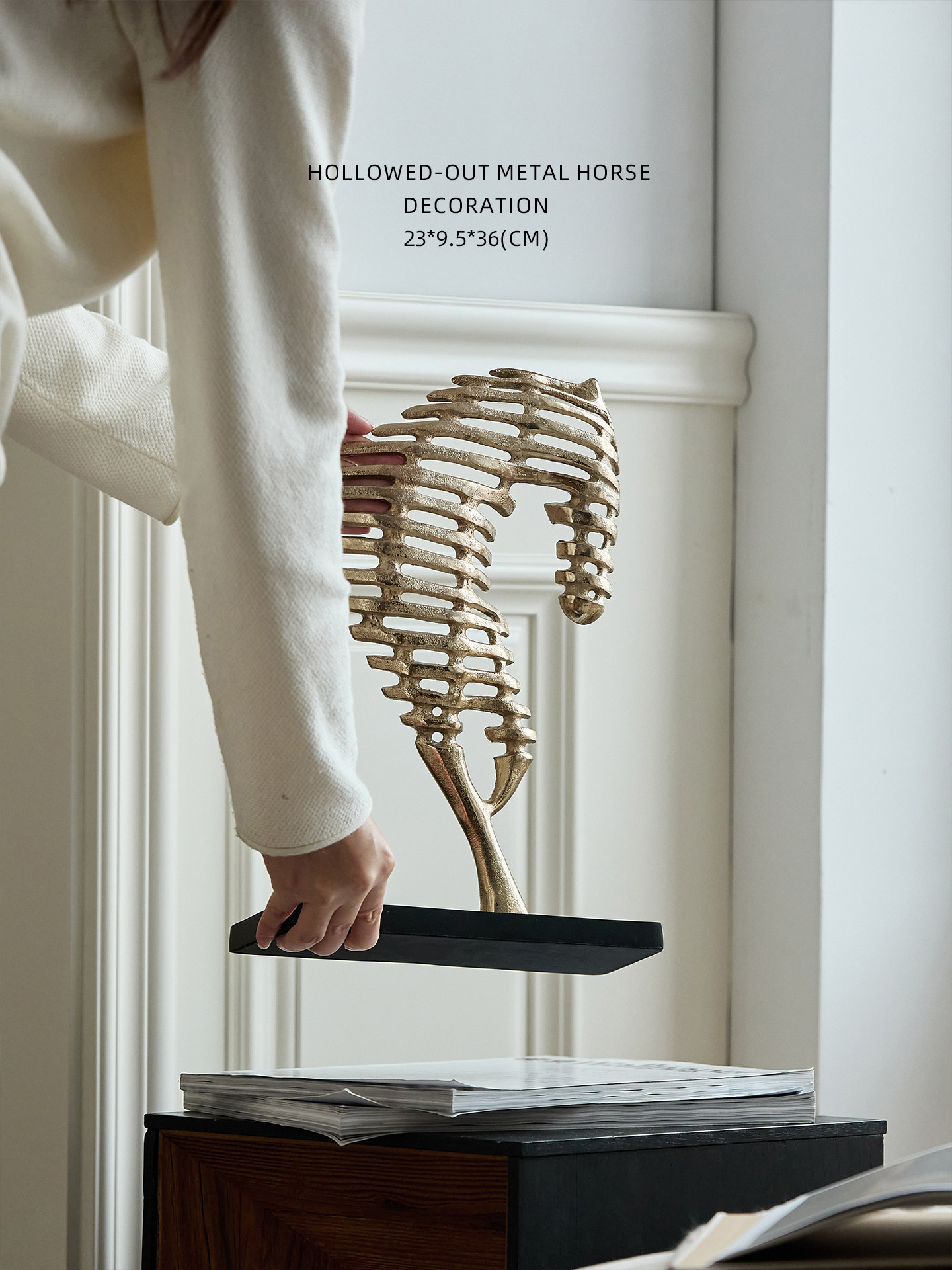 Sculpture Figurine Cheval Anné - Interior Design Apartment avis et prix