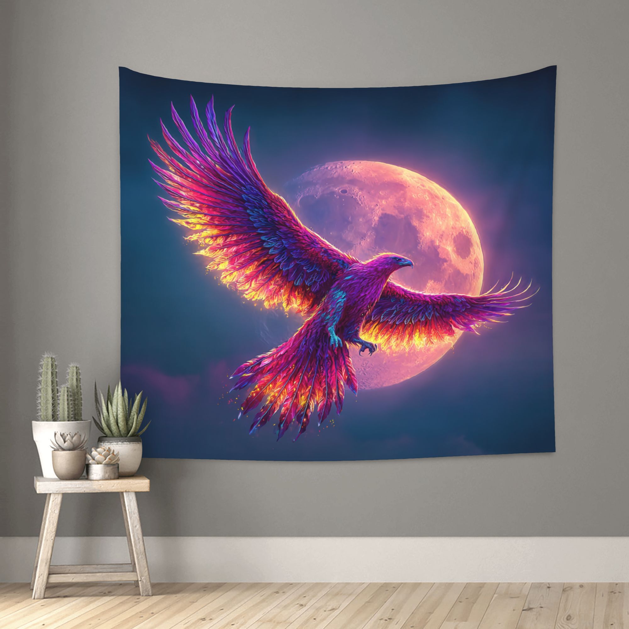 Phoenix lune ciel tapisserie m - Interior Design Hd avis et prix