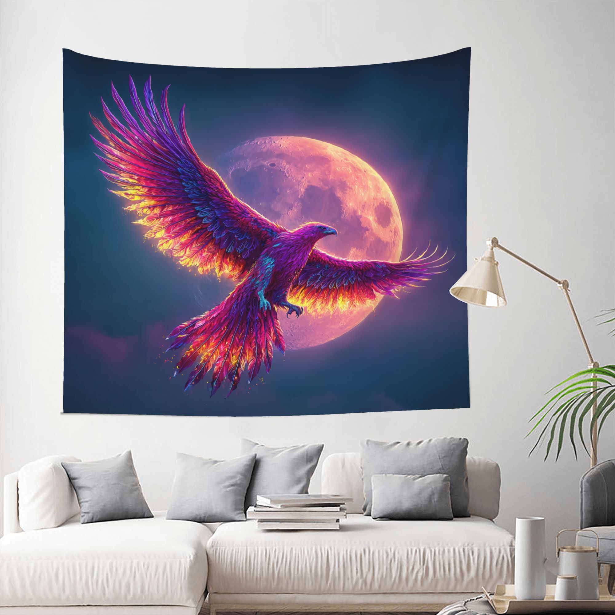 Phoenix lune ciel tapisserie m - Interior Design Hd avis et prix
