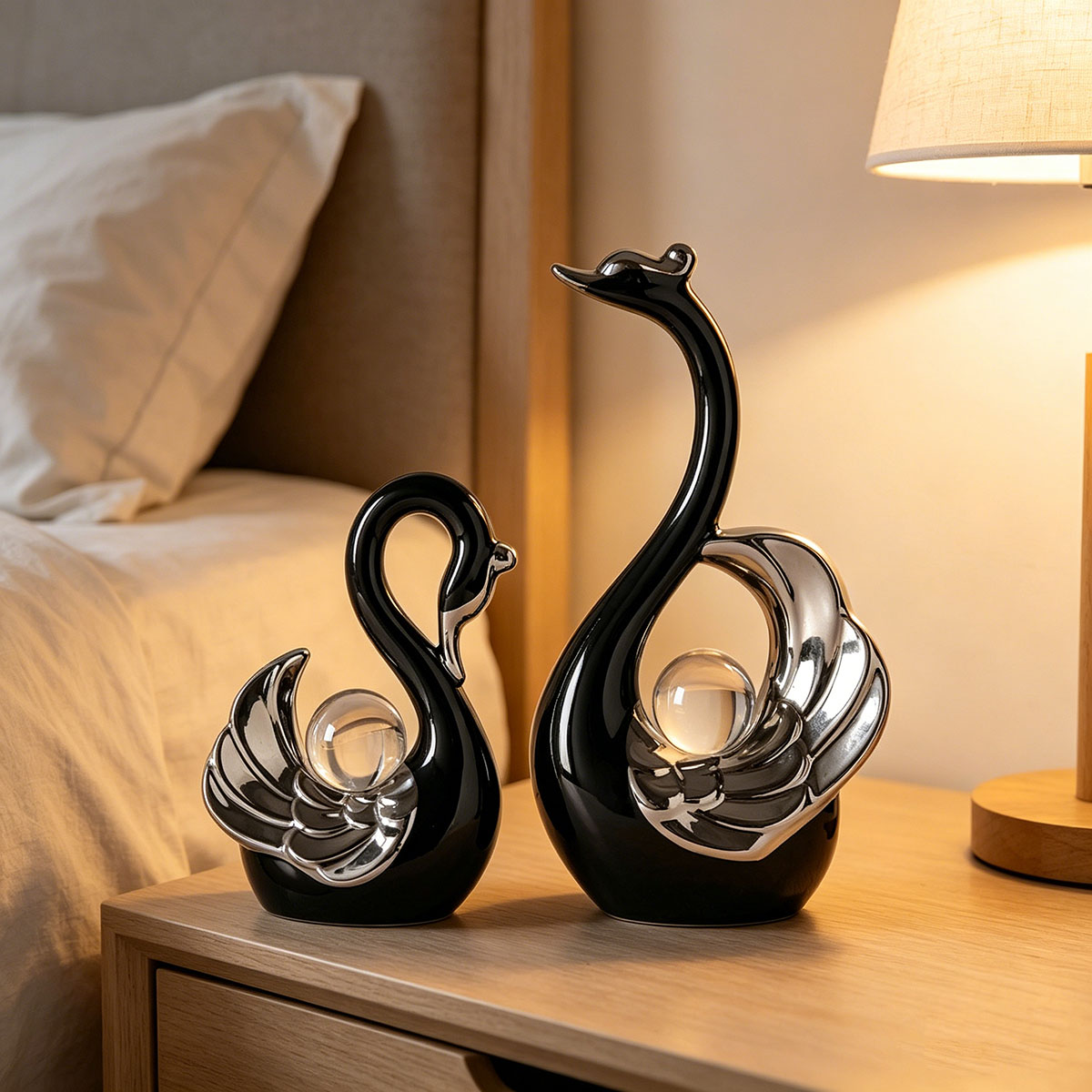 Ornement en céramique Cygne Co - Interior Design Apartment avis et prix