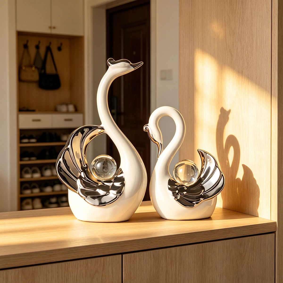 Ornement en céramique Cygne Co - Interior Design Apartment avis et prix