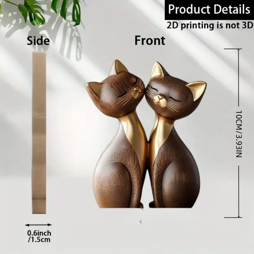 Sculpture de Couple chaton en  - Interior Design Apartment avis et prix