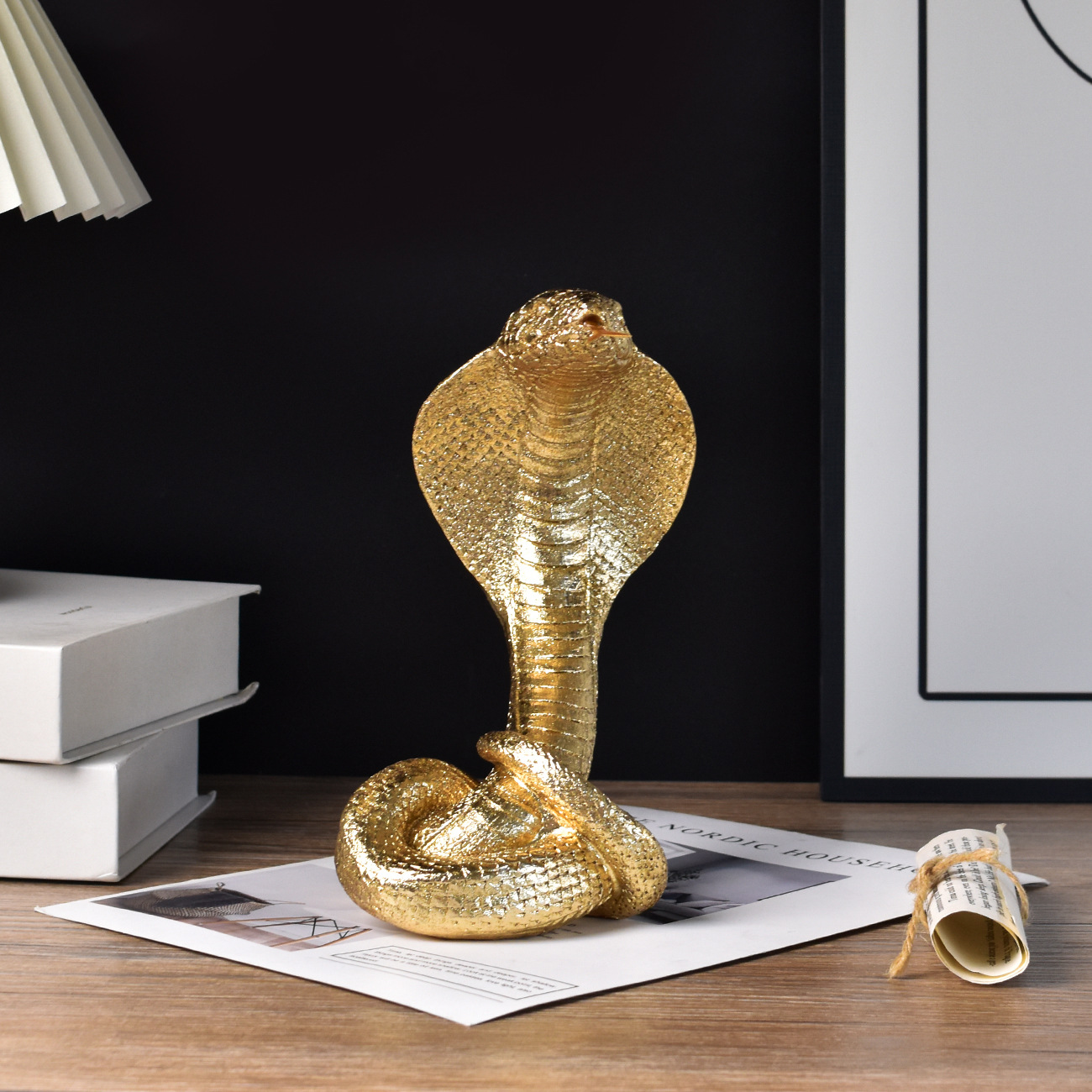 Statue d'animal de roi cobra t - Interior Design Apartment avis et prix