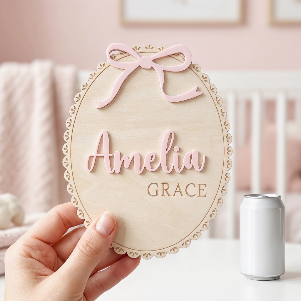 1 plaque nominative personnali - Interior Design Names avis et prix