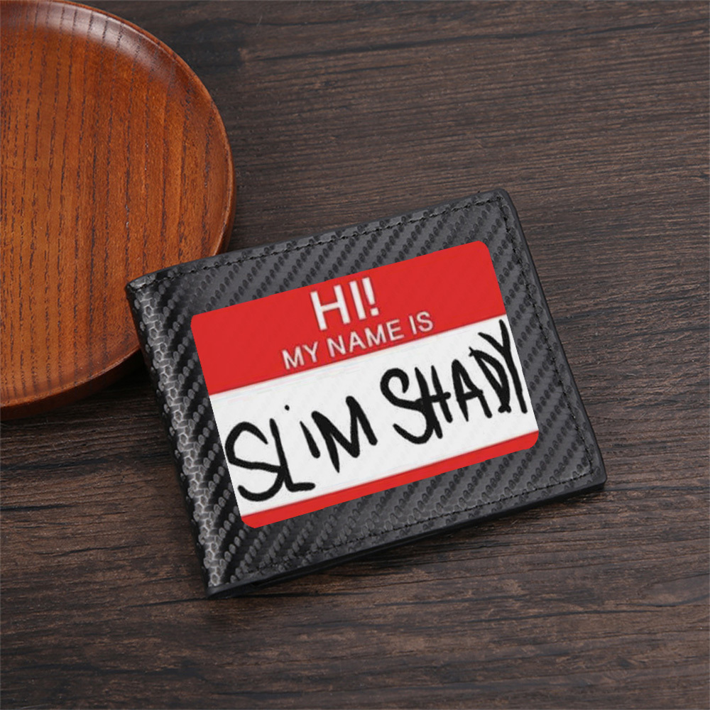 Étiquette rouge Salut nom Slim - Interior Design Name Card avis et prix
