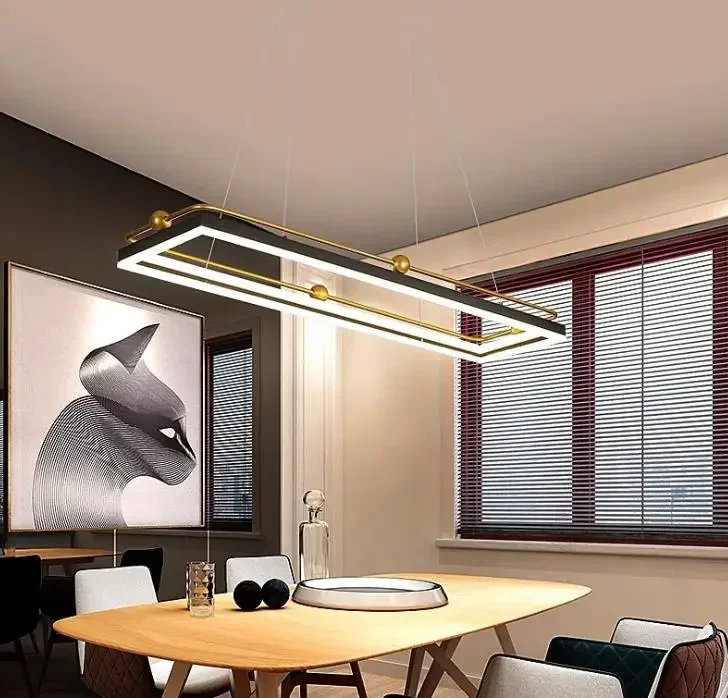 Lustre led moderne cercle lumi - Interior Design Online Free avis et prix